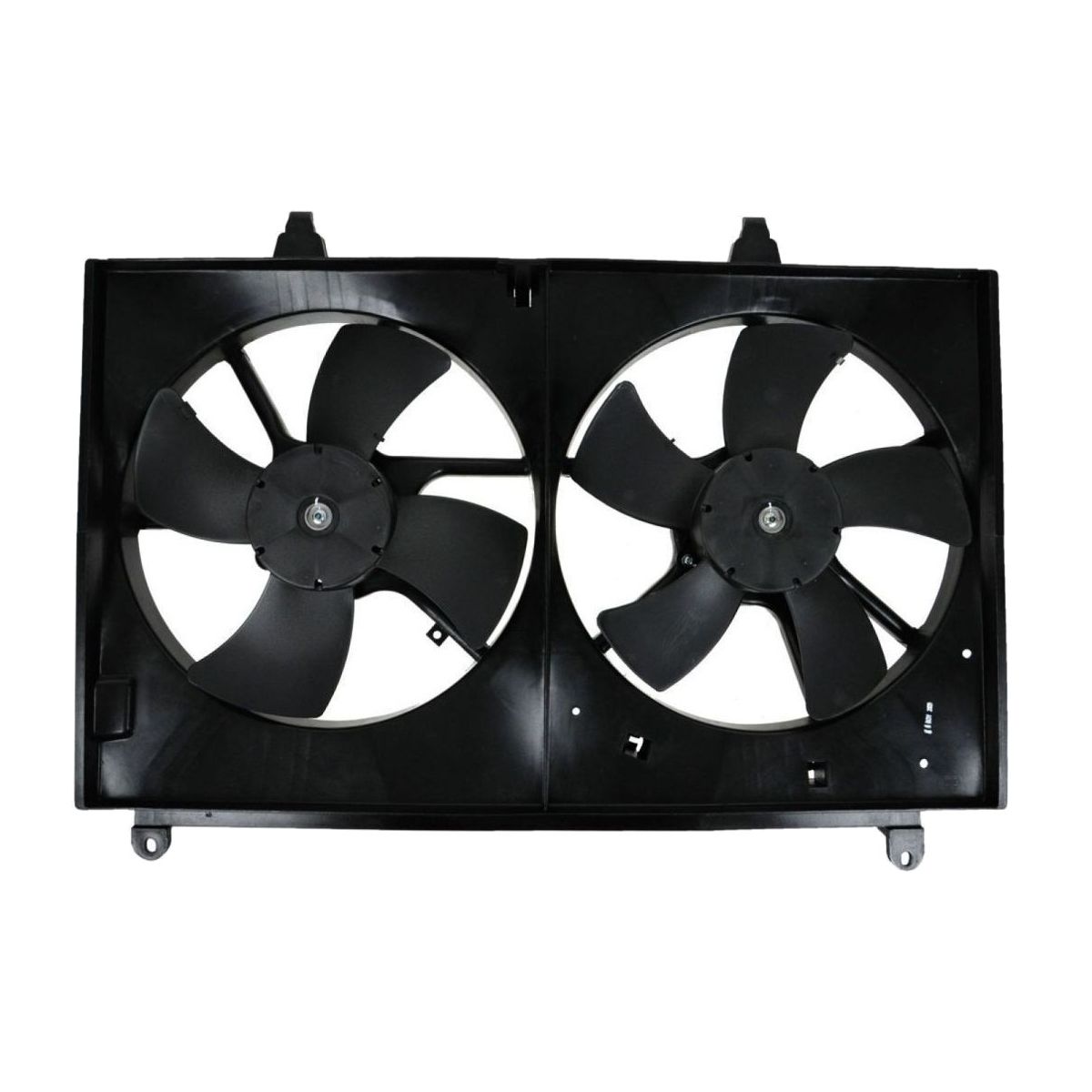 Dual Radiator Cooling Fan Blade Motor Assembly For 03-08 INFINITI FX35 3.5L