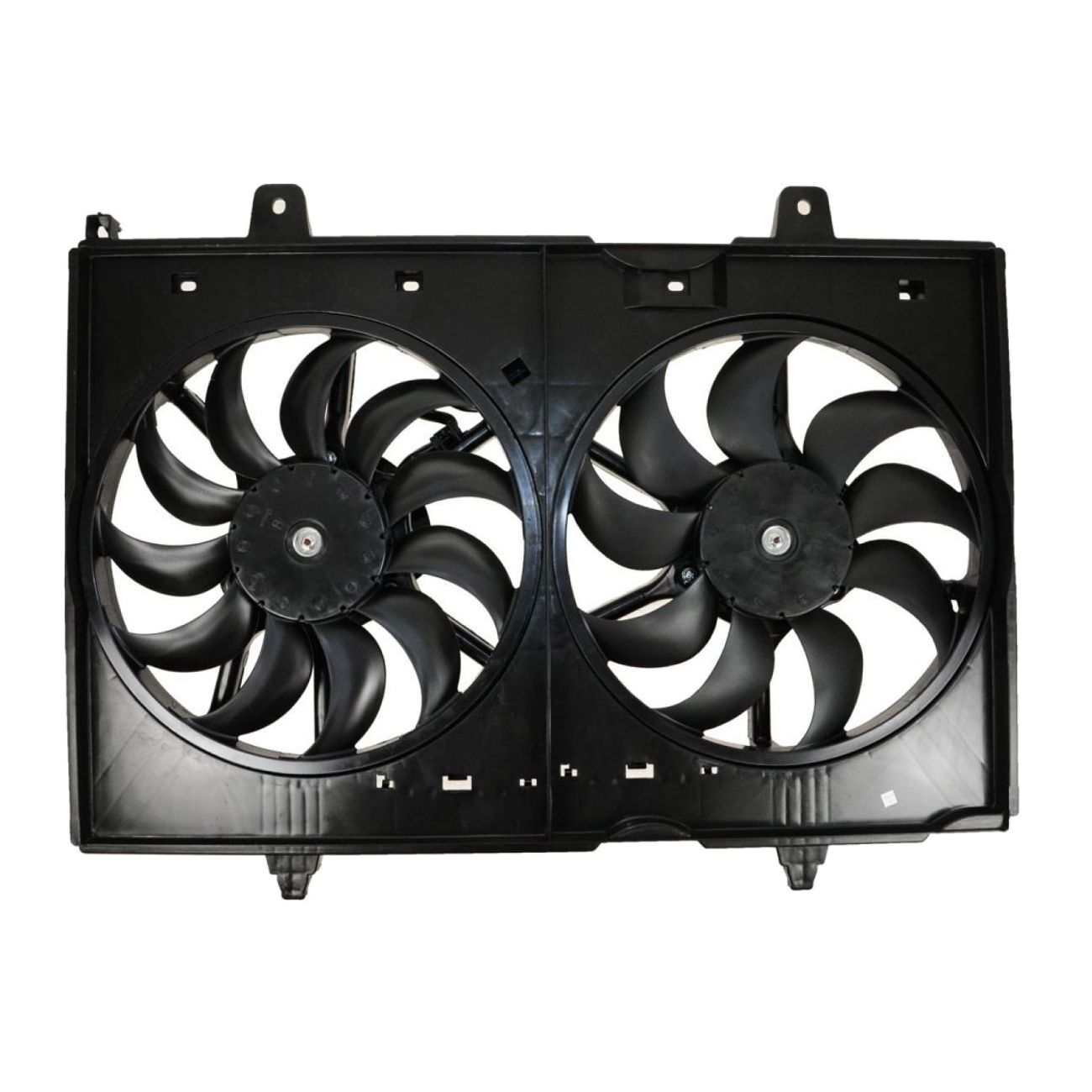 For 12-13 Rogue Advance Complete Radiator Cooling Dual Fan Blades Motors Shroud