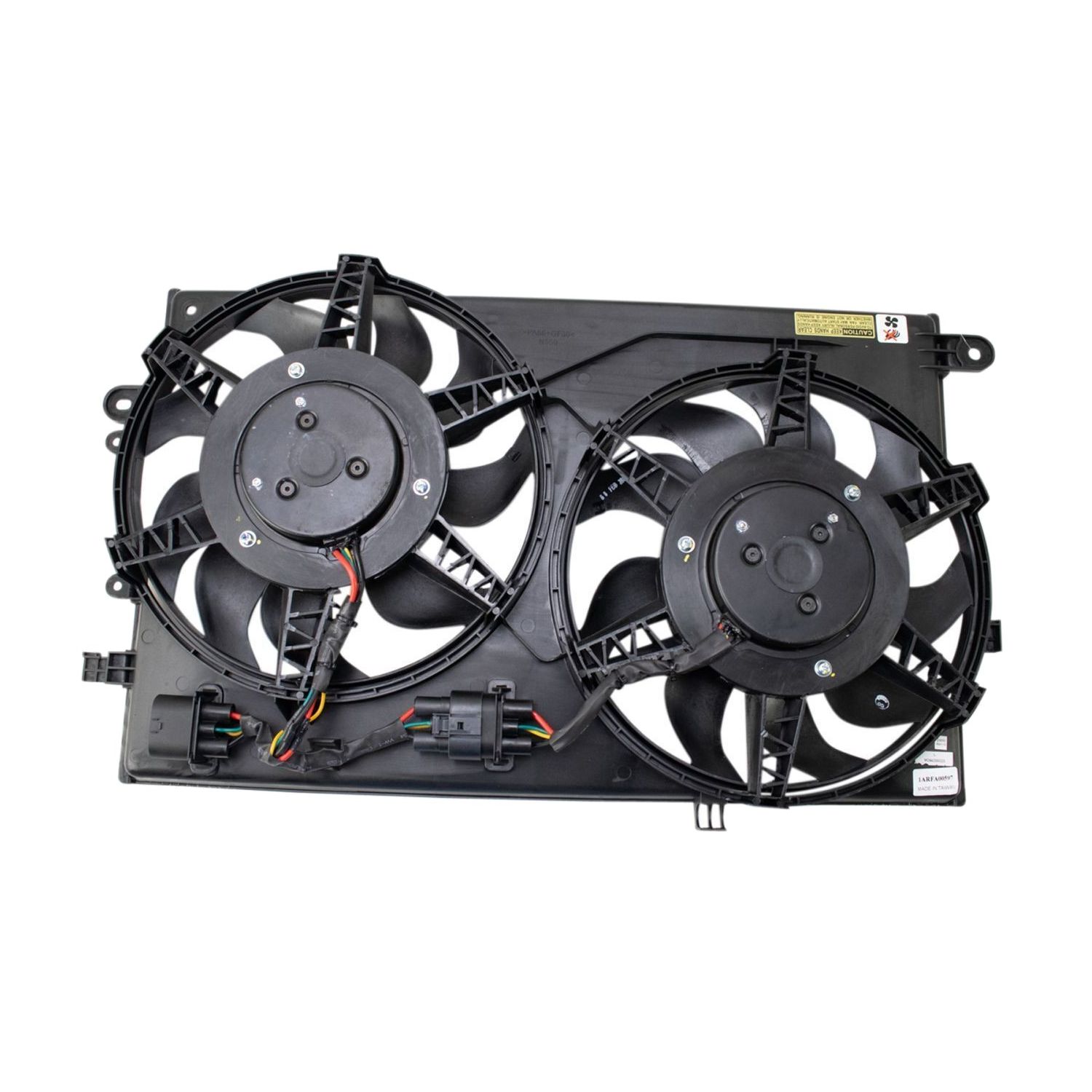 Engine Coolant Radiator Cooling Fan Assembly Direct For 14-19 500 E Hatchback E