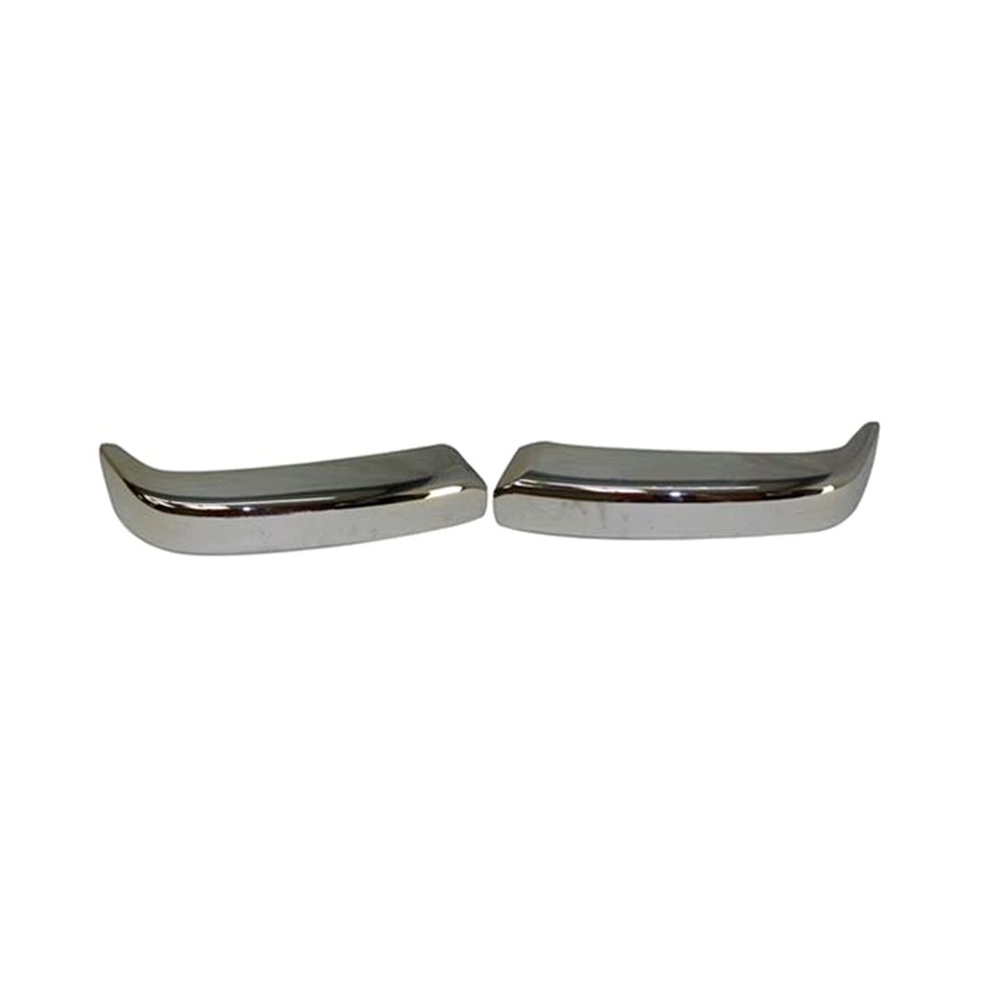 Bundle 2WD For Toyota 1998-2000 Tacoma Front Bumper Side Strip Trim Chrome Set