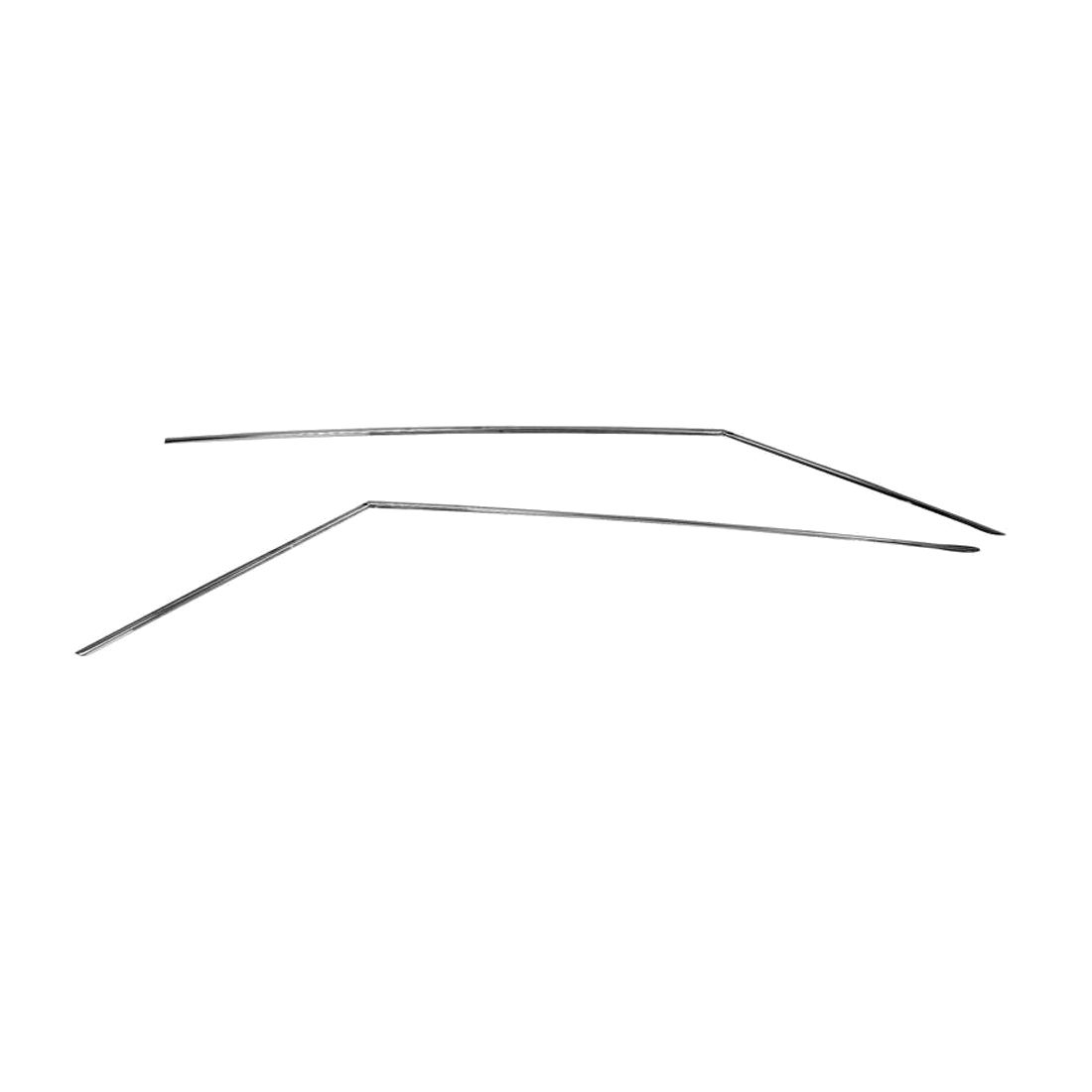 For Chevrolet 62-65 Chevy II Nova Hardtop Hardtop Drip Rail Moldings 4-Pieces