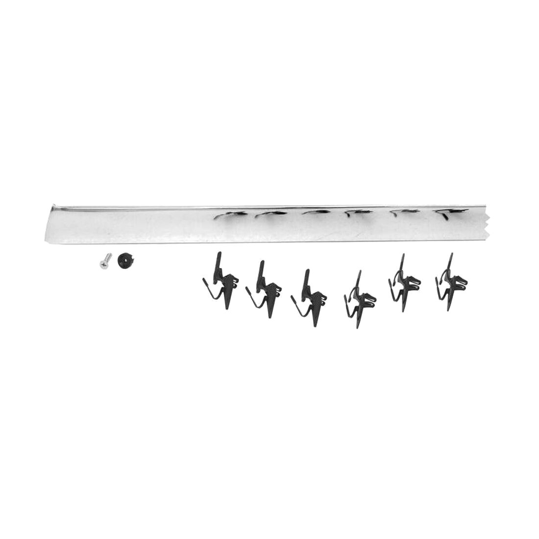 For 1970-1972 Chevrolet Monte Carlo Base Hardtop Rocker Panel Moldings w/Clips