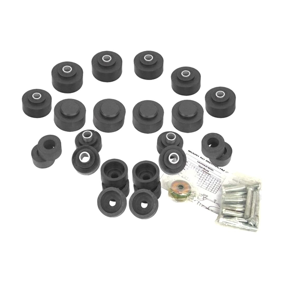 For 1969-1970 Chevrolet Impala Base Convertible Bushings Body Kit W/Bolts