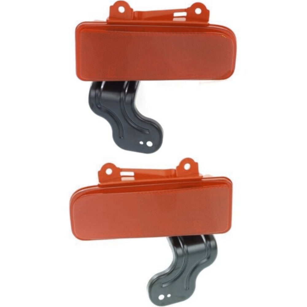 Bumper Reflector For Honda 2015-2016 CR-V Set of 2 Rear Left and Right
