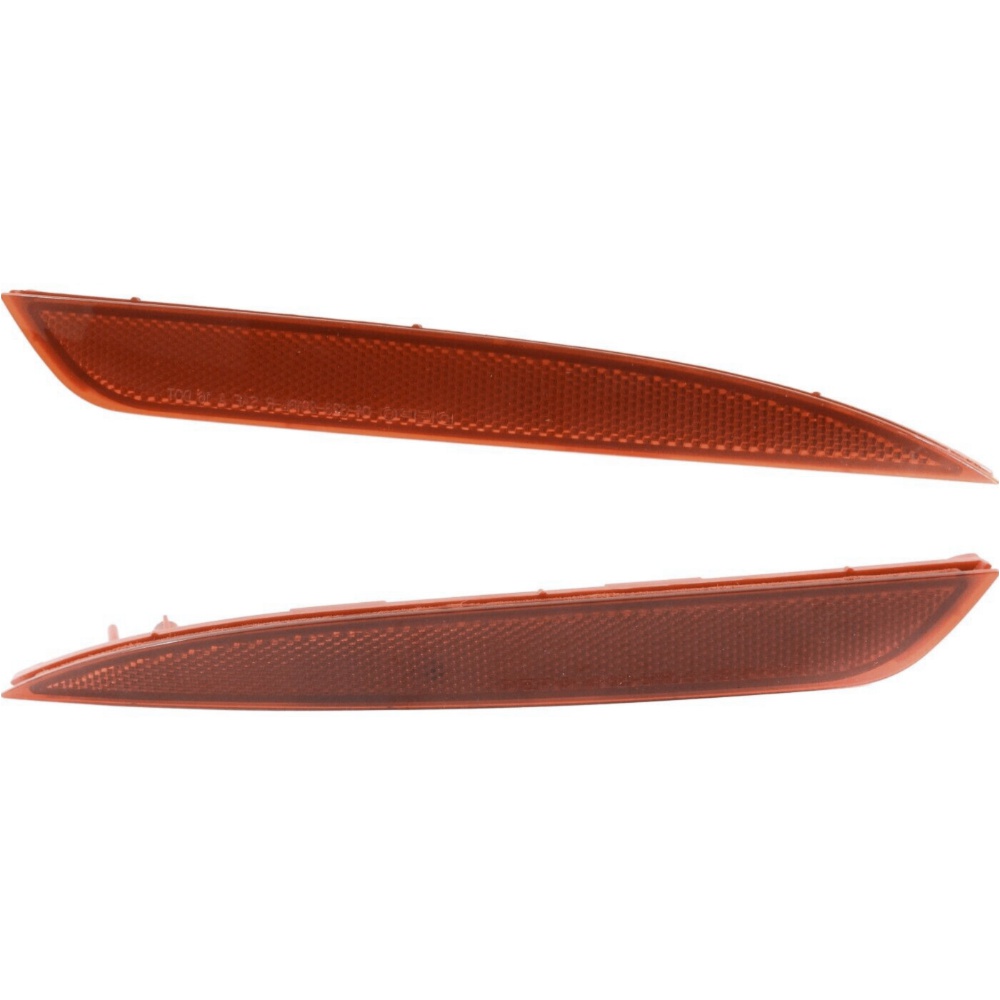 Bumper Reflector For 2016-2018 Kia Optima Sedan Set of 2 Rear Left and Right