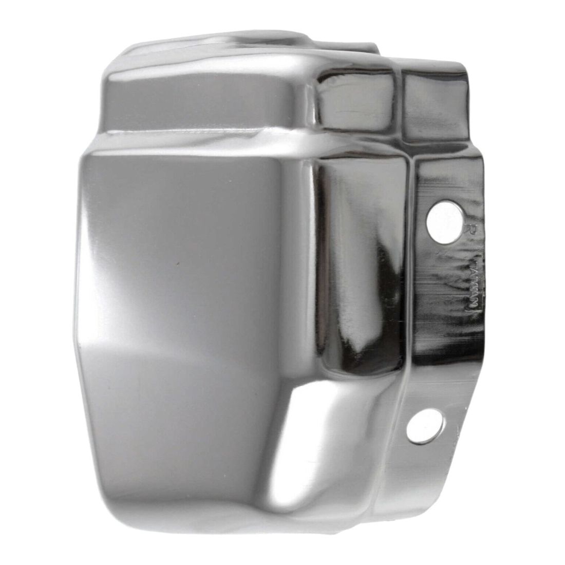 Bumper End Cap For 1986-1992 Nissan D21 Front Passenger Side Steel Chrome