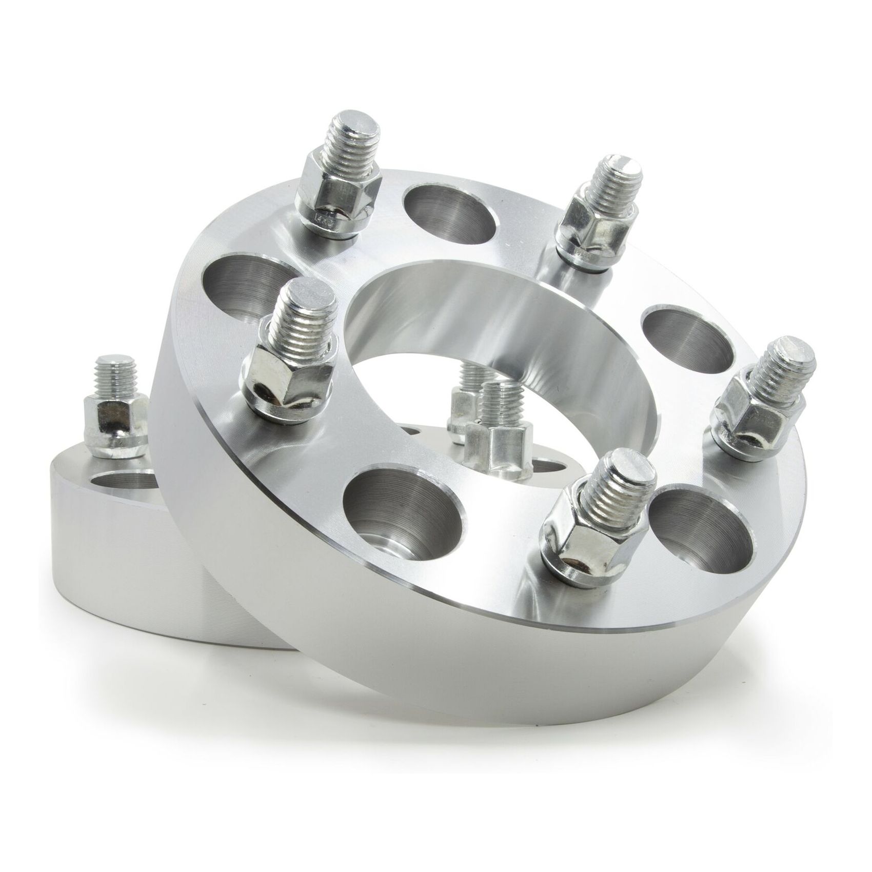 2 Wheel Adapters Changes 5x135 To 5x5.5 | 1.5" Thick | Ford F150 1997-2003