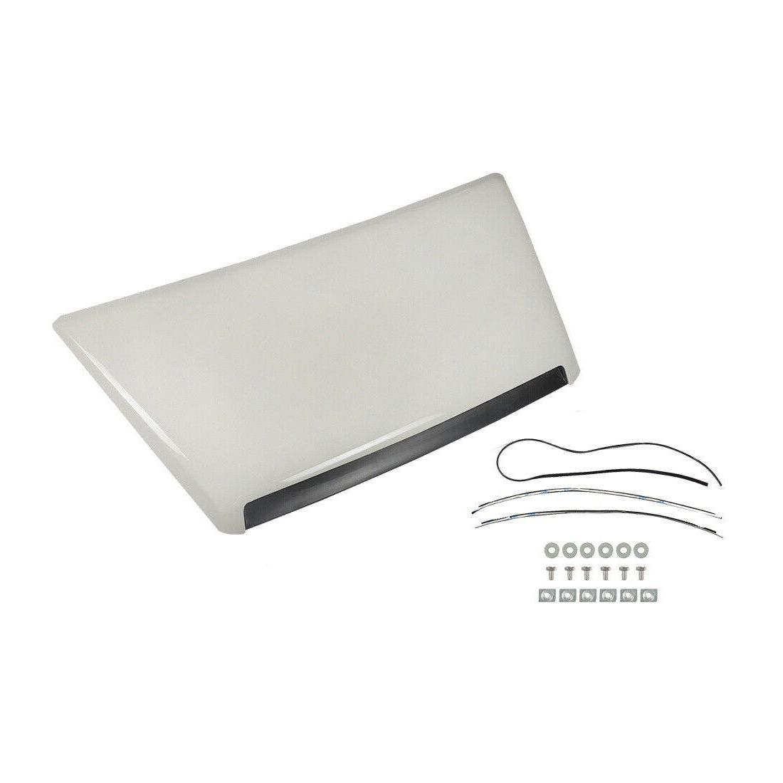 For 2014-2021 Toyota Tundra SR5 Front Hood Scoop Bulge Kit 7618134900 White