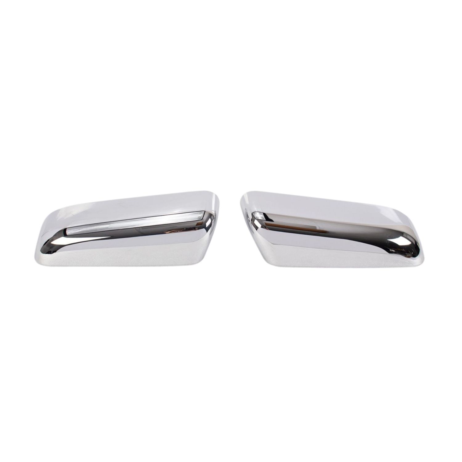 Mirror Cap Cover Upgrade Chrome Driver Passenger Pair For Ford 09-14 F-150 Truck