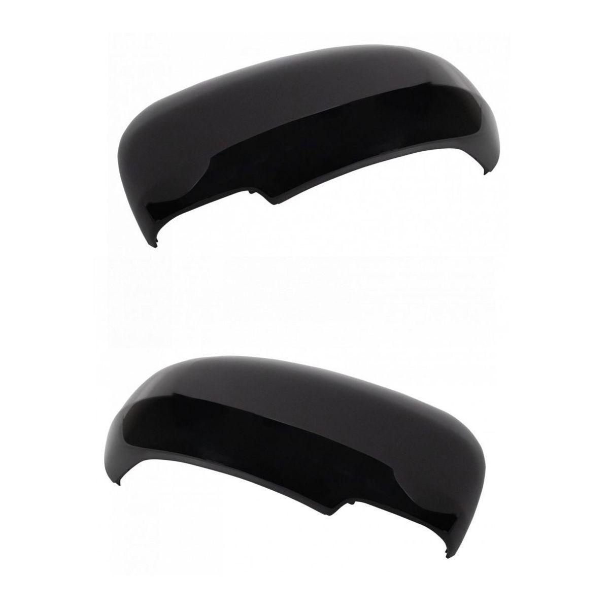 Exterior Mirror Cap Cover Set Black LH Sides for 10-17 Toyota Prius
