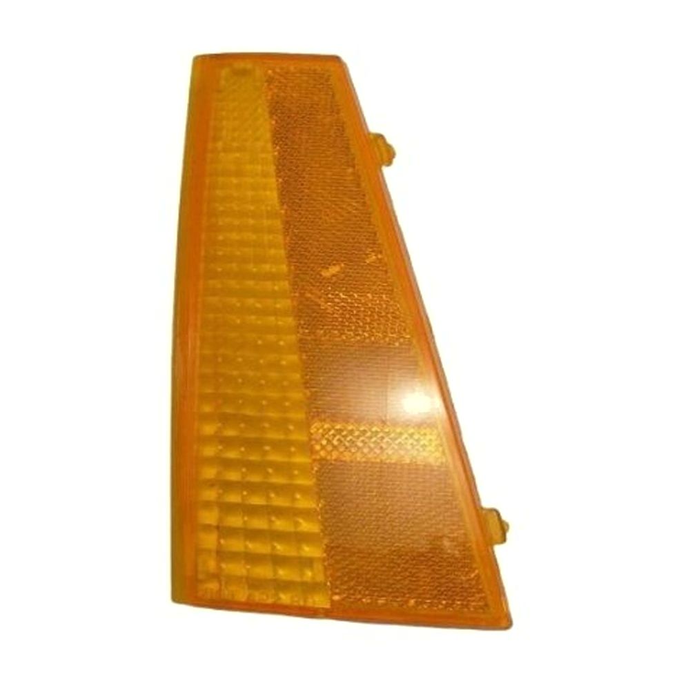 For 80-81 Chevrolet El Camino Standard Cab Pickup Marker Light Lens Amber-Left