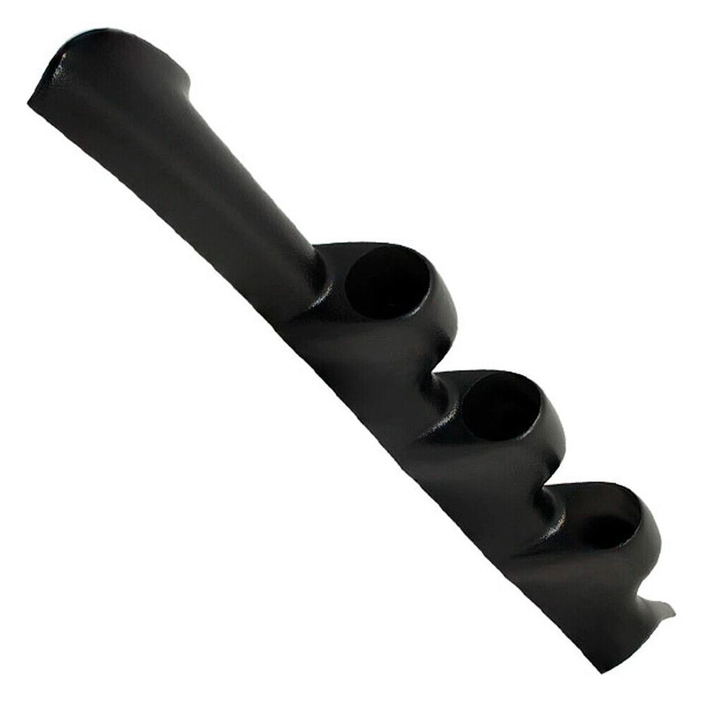 Full Size Black 52mm Triple A-Pillar Gauge For Ford 1994-2002 Mustang Coupe GR