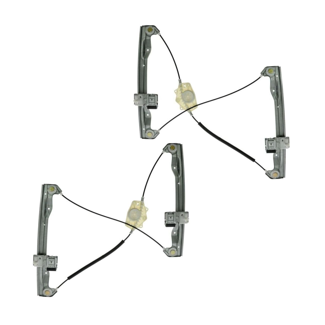 For 2006-2012 Fusion Front Power Window Regulator Left & Right Pair Set of 2