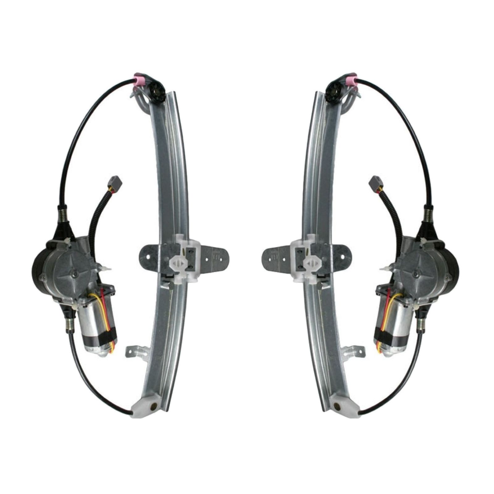 Rear Power Window Regulator Pair Set For Lincoln 1998-2011 Town Car 98-09