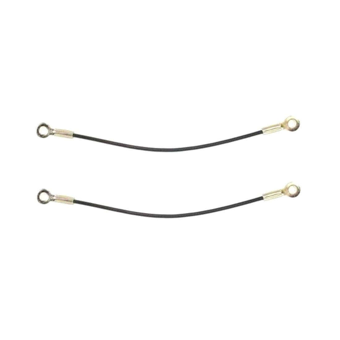 For Ford 1978-1996 Bronco Tailgate Support Cable Pair Set