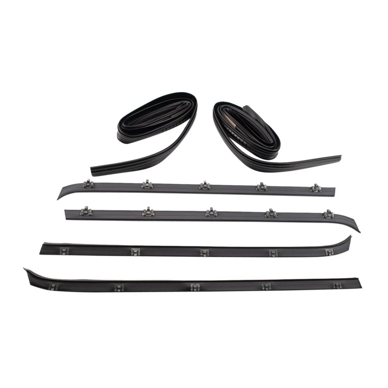 For 1973-1974 GMC K25/K2500 Suburban Door Window Belt Weatherstrip Kit