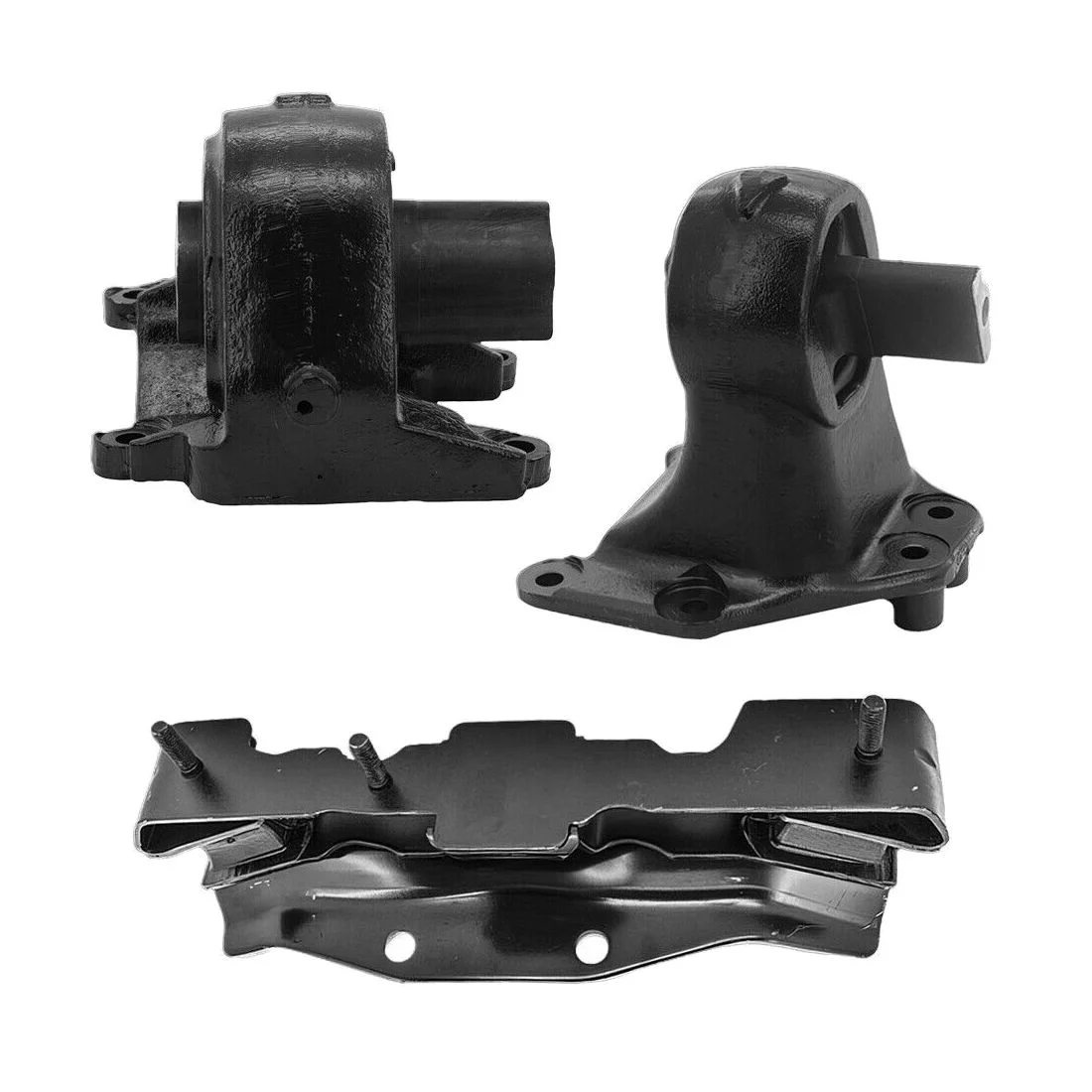 Engine Mounts & Transmission Mount W/BRACKET 3Pcs Set For Jeep Wrangler 12-16 MT