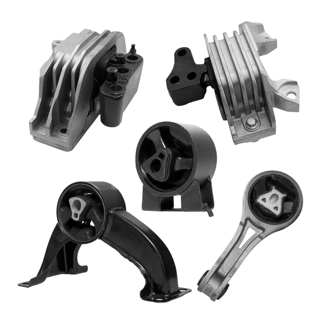 Engine Motor Mounts & Auto Trans Mount 5PCS 2.4L 6 Speed