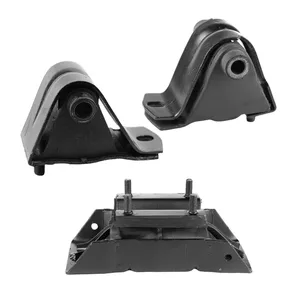 Engine & Transmission Mounts 3Pcs For Jeep Cherokee 2.5L 1991 FIRST DESIGN.