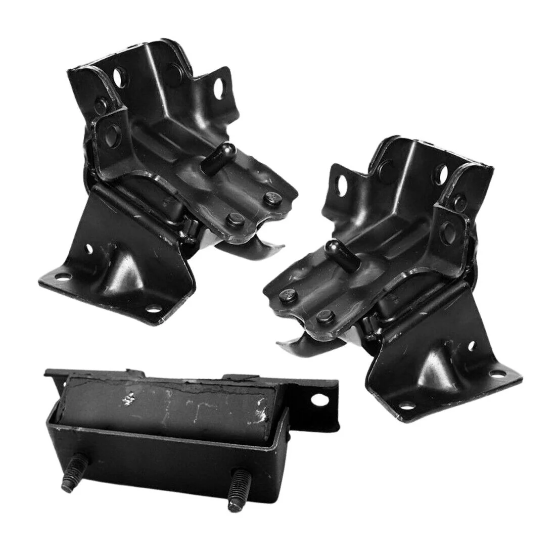 Engine Mounts & Trans. Mount 3Pcs Set for GMC Sierra 2500/3500 HD 6.6L 4WD
