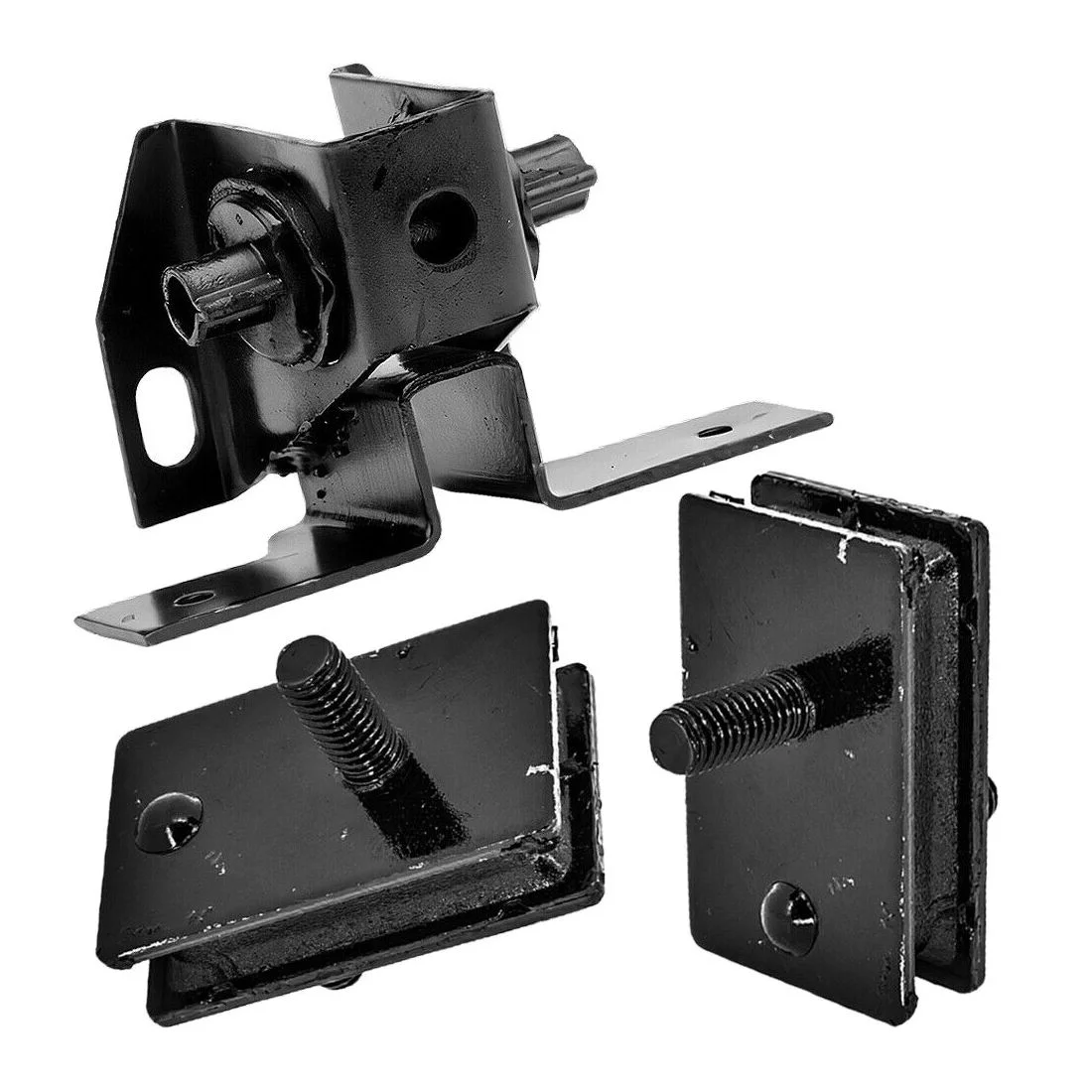 Front LH/RH Engine Motor & Rear Trans Mounts Set of 3Pcs for Plymouth Scamp 5.2L