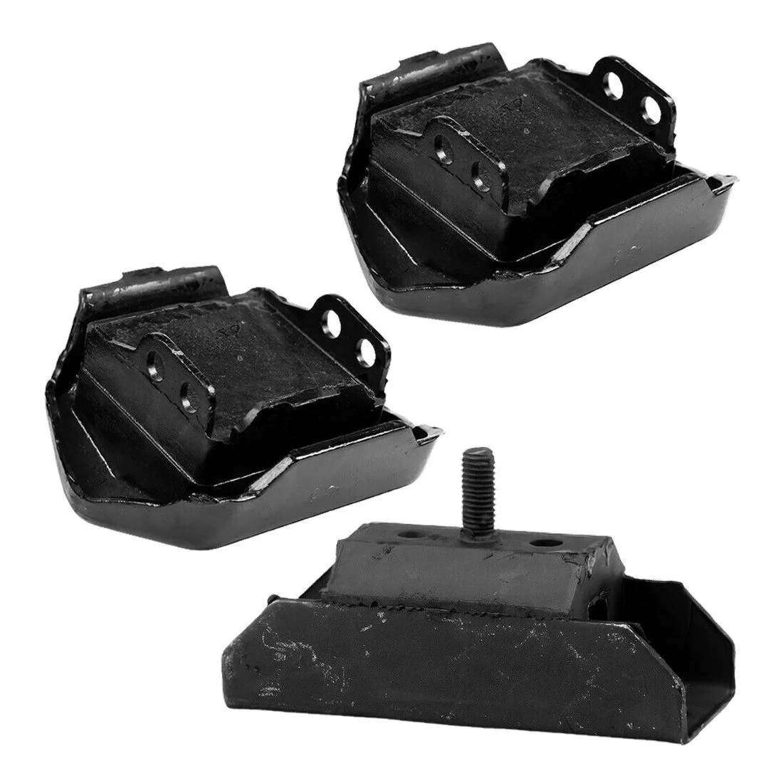 Front LH/RH Engine Motor & Rear Trans Mounts Set of 3 Pcs for Buick Riviera 7.5L