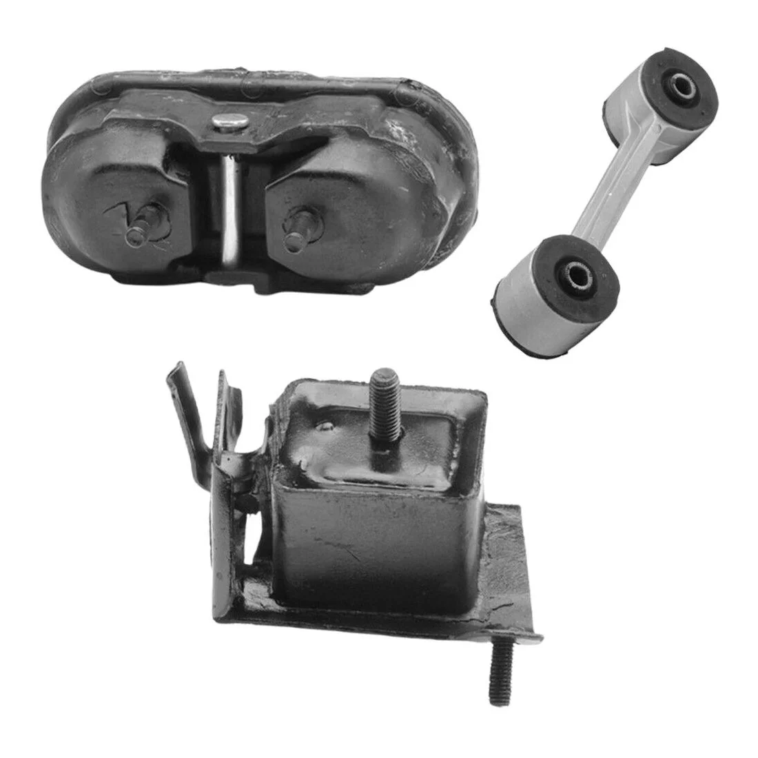 Engine Mounts & Transmission Mount 3PCS For Pontiac Fiero 1988 L4-2.5L