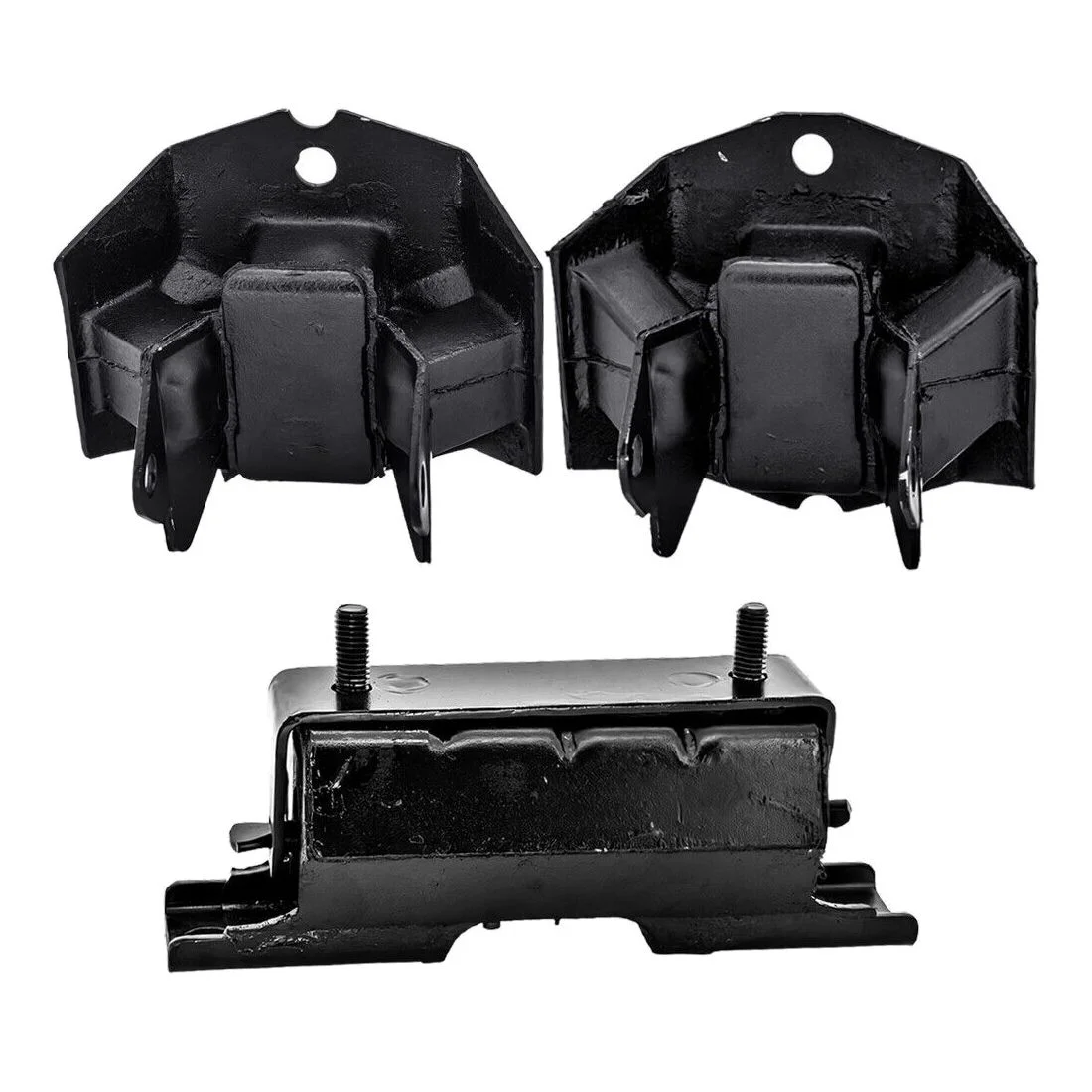 Front LH/RH Engine Motor & Rear Trans Mounts 3PCS Set for GMC S15 Jimmy 2.5L 4WD