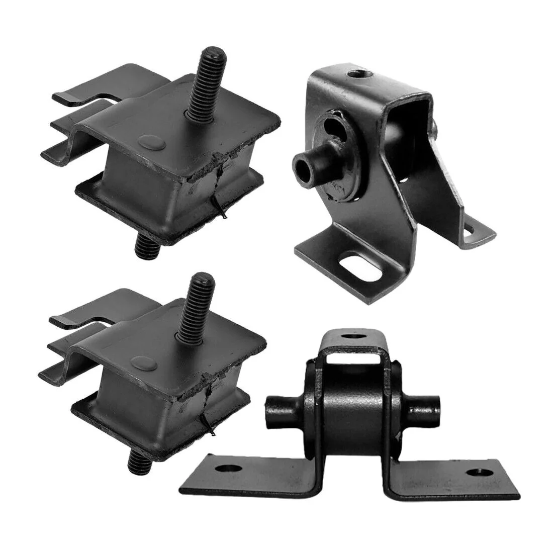 Engine Mounts & Manual Transmission Mounts 4PCS For Dodge D150; D350 V8-5.9L