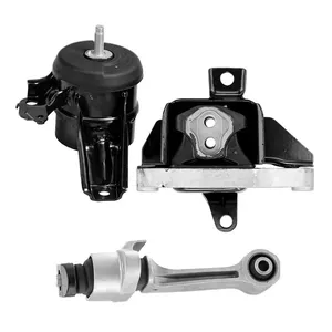 Engine & Transmission Mounts 3Pcs Set for Hyundai Sonata 15-19; 1.6L Gas