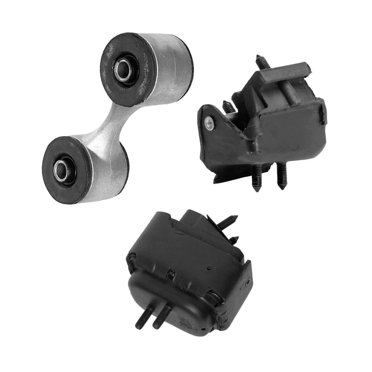 Engine Mounts & Transmission Mount 3PCS Set Fits Buick Riviera; Reatta V6-3.8L