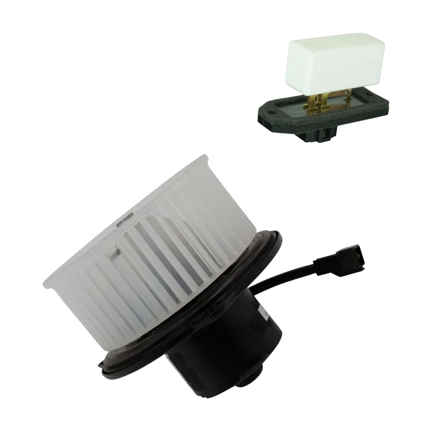 For 1993-1998 Jeep Grand Cherokee A/C AC Heater Blower Motor W/Fan Cage & Kit